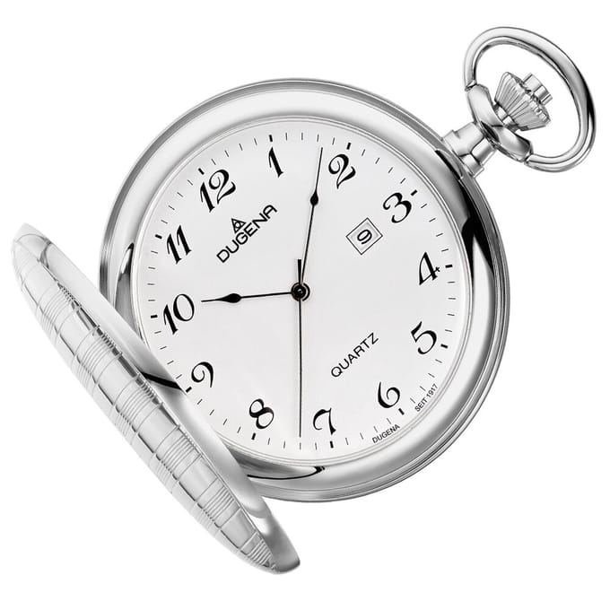 Dugena - 4460636 - Zakhorloge Savonette - Kwarts