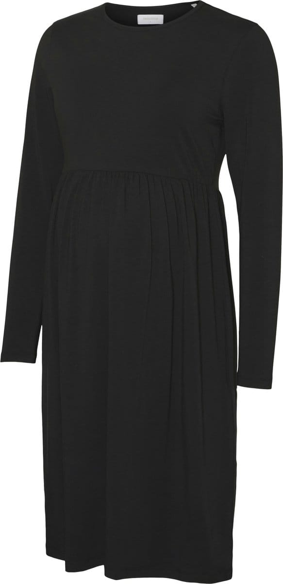 MAMALICIOUS - MLMIA LS JRS ABK SKATER DRESS A. E. NOOS - Dames - Mini jurken