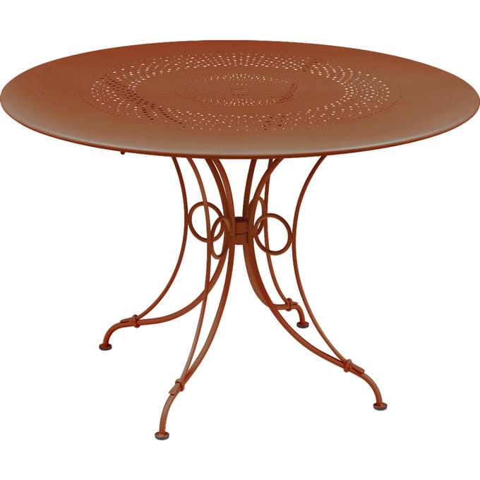 Fermob 1900 tafel - E2 gekonfijte sinaasappel - Ø 117