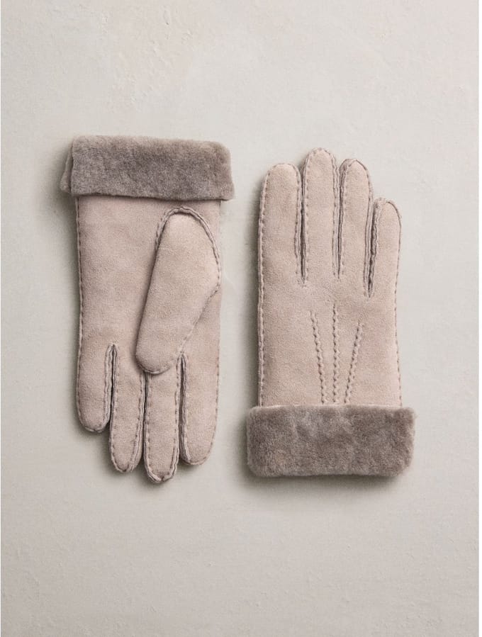 Next - Dames - N. Premium handschoenen van schapenvacht - Bruin
