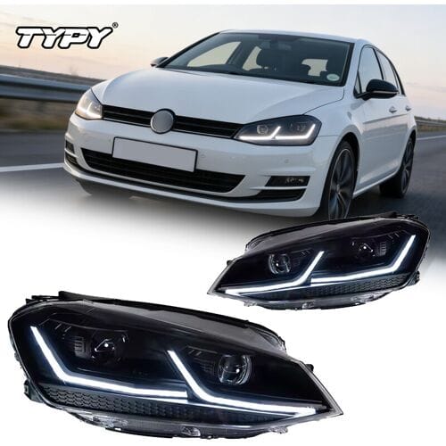TYPY styling koplamp voor VW Golf 7 LED-koplamp 2013-2017 Golf Design koplampen DRL koplamp dynamisch signaal autoaccessoires