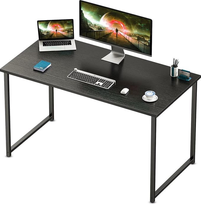 Bayt Bureau - Bureau Zwart - Computerbureau - Computer Tafel - Bureautafel - 100 x 50 x 76 cm