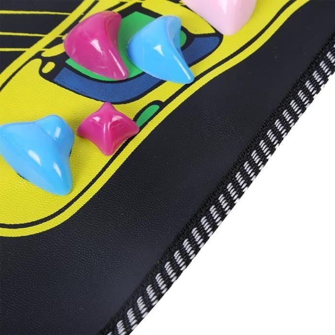 Qiilu voetmassage mat Reflexologie Loopsteen Stenen Pad Voetmassage zwart