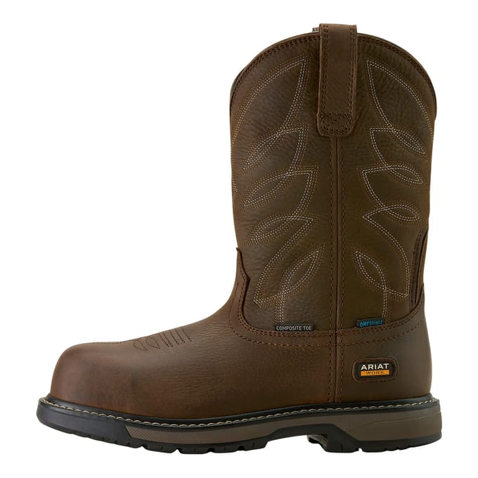 Leren veiligheidslaarzen dames Ariat Riveter Pull-On Waterproof Composite Toe