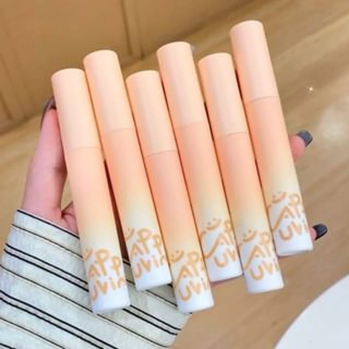 Cappuvini - Dense Milky Soft Mist Lip Glaze - 3 Colors 01# - 2.8g