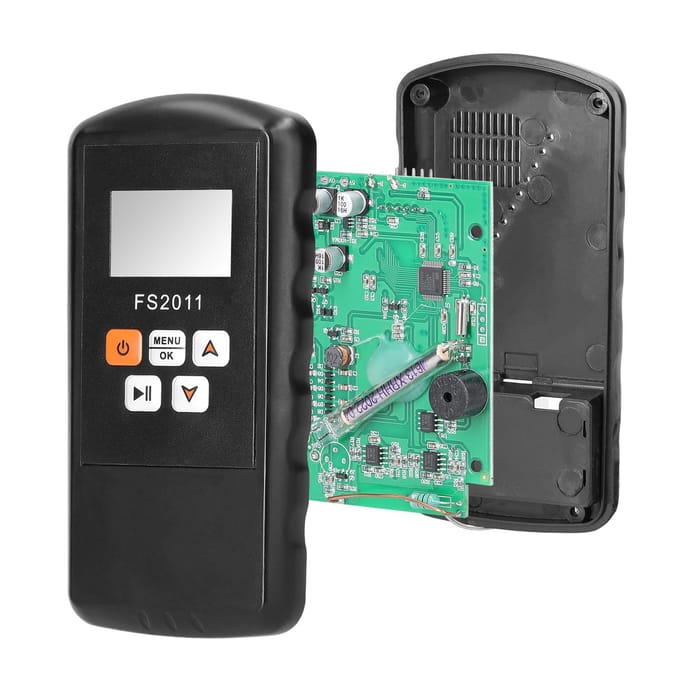 Draagbare Handheld 2in1 Nucleaire Straling Elektromagnetische Straling Detector Huishouden Laboratorium veelkleurig