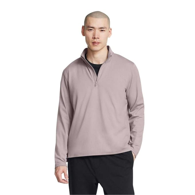 Under Armour Heren Meridian Quarter Zip Sweatshirt (Grijs)