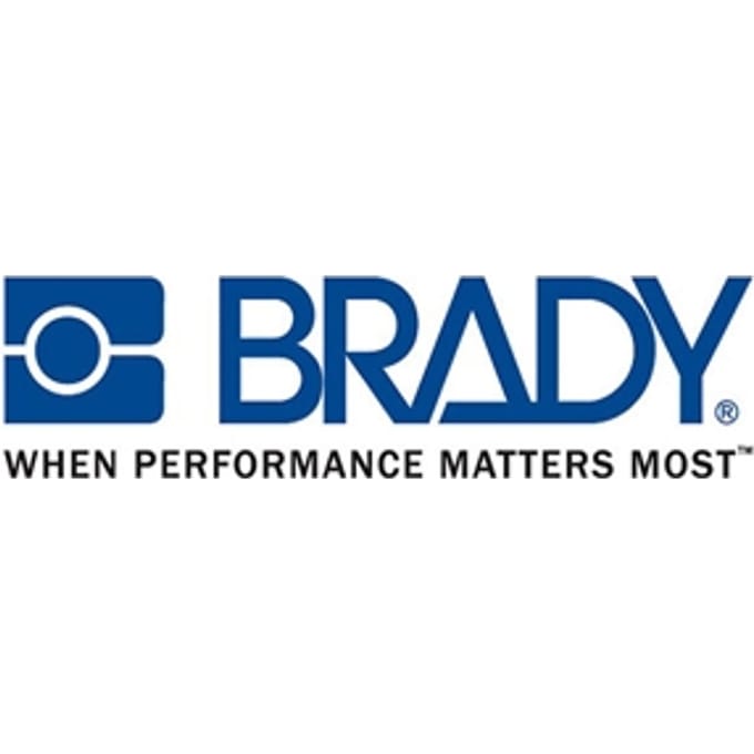 Brady M6-05-7593-WT polyester labels wit | 30 mm x 40 mm (origineel)