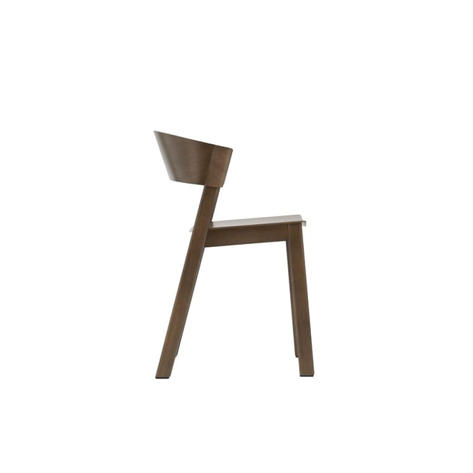 Muuto Cover Side Stoel - donkerbruin