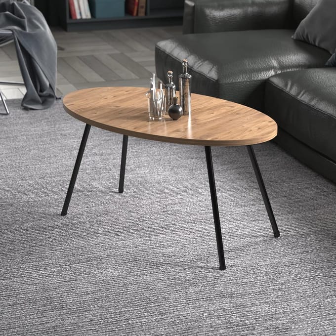 Stijlvolle Houten Salontafel 43x90x50 cm
