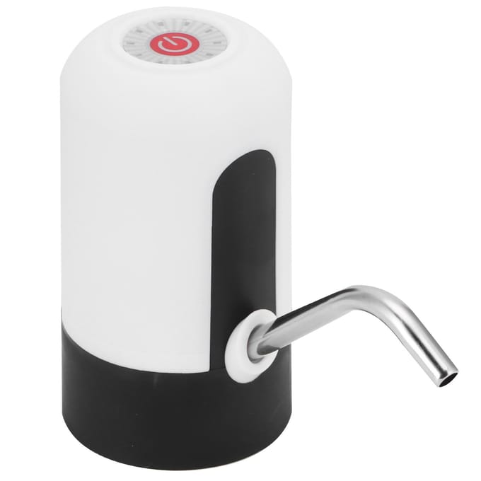 Pompe à Bouteille d'Eau Recharge USB Distributeur d'Eau Potable Électrique Kit pour Maison Bureau Blanc blanc