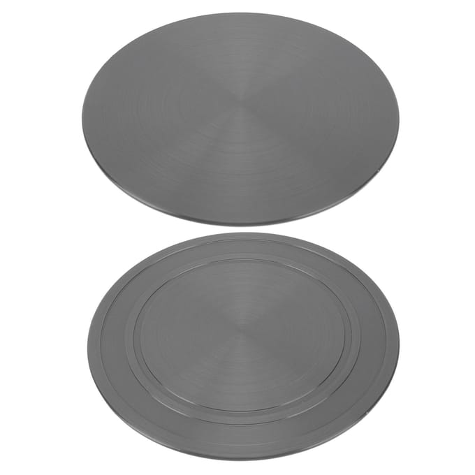 Hittediffuser Aluminium Inductie Diffuserplaat Vlamscherm Sudderringplaat Kookplaatringplaat voor gray