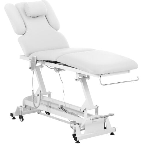physa Massagetafel - 3 motoren - 200 kg - wit 10040519