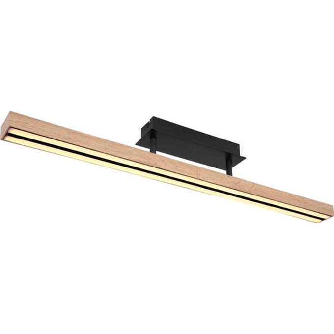 Globo - plafonniere - Doro - naturel - metaal - LED - 416080WD6