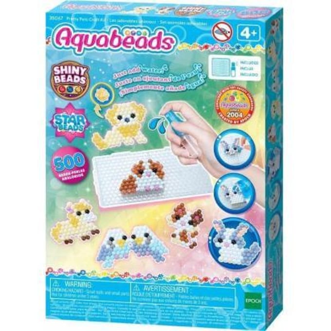 De schattige dieren set- startset- complete set 500 parels in 21 kleuren