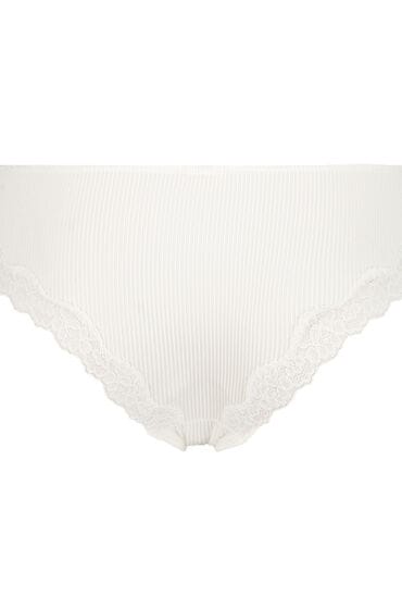 Hunkemöller Dames Lingerie Brazilian Lola - Wit - maat M