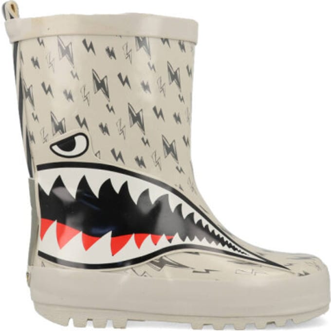 Regenlaarzen | Jongens | Grey | Textiel | Go Banana's | Maat 21