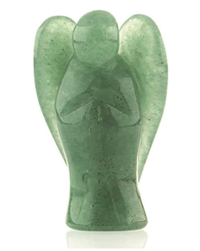 Staande engel 20 mm Aventurijn groen