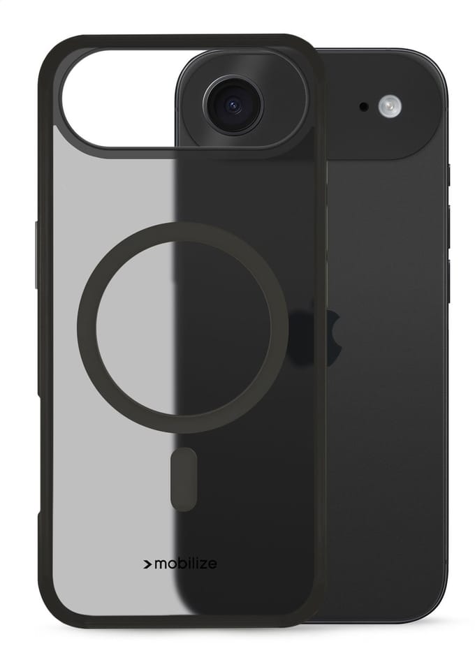 Mobilize Compatible Hybrid Pro Case - Geschikt voor Apple iPhone Air - Black - Geschikt voor MagSafe opladen
