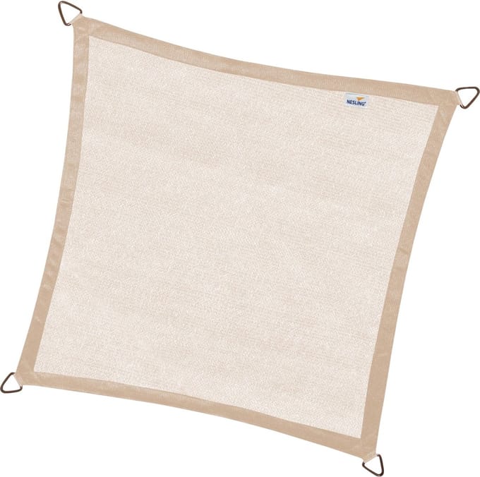 Nesling Schaduwdoek Vierkant - 3.6 m - Sand