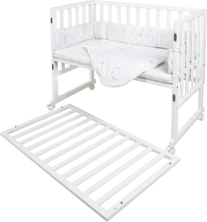 roba 3-in-1 co-sleeper babybed Safe Asleep (Wit)