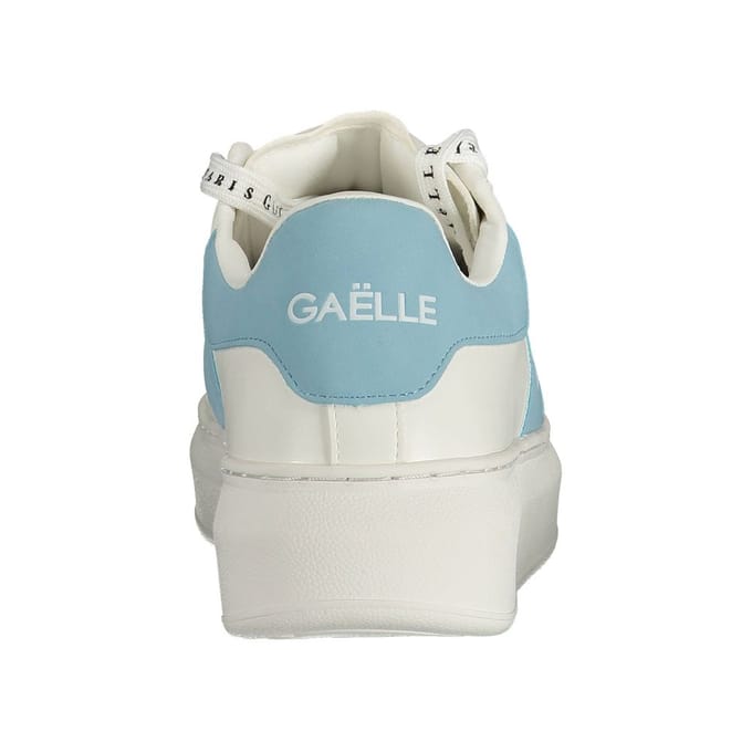 Gaelle Paris Bianco Polyurethaan Dames Sneakers