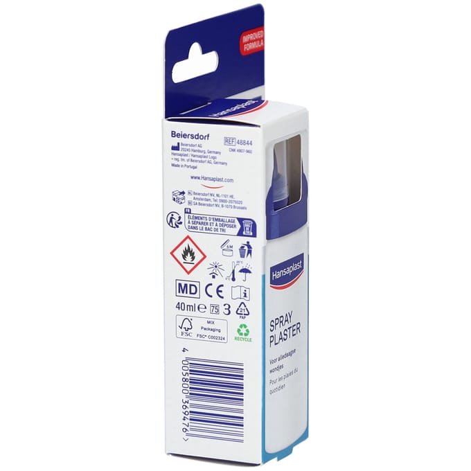 Hansaplast Second Skin Spray Plaster - Pleister Spray - Wondverzorging - 40ml