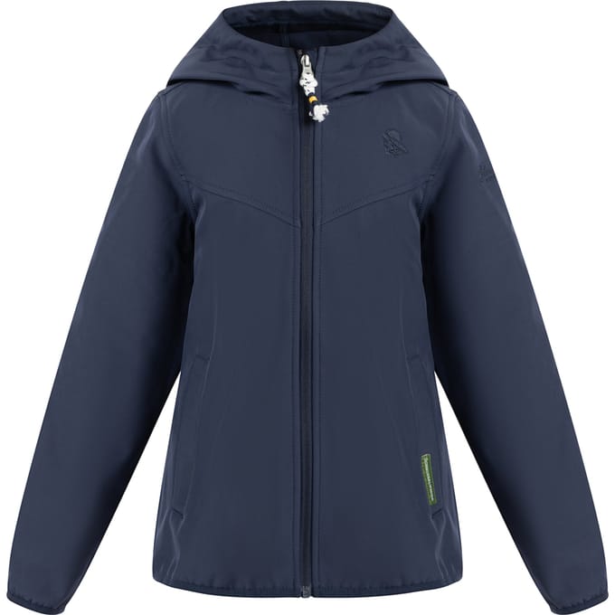 Schmuddelwedda softshell jas jonge marine