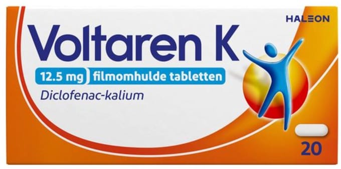 Voltaren K 12,5mg Diclofenac - 2 x 20 tabletten