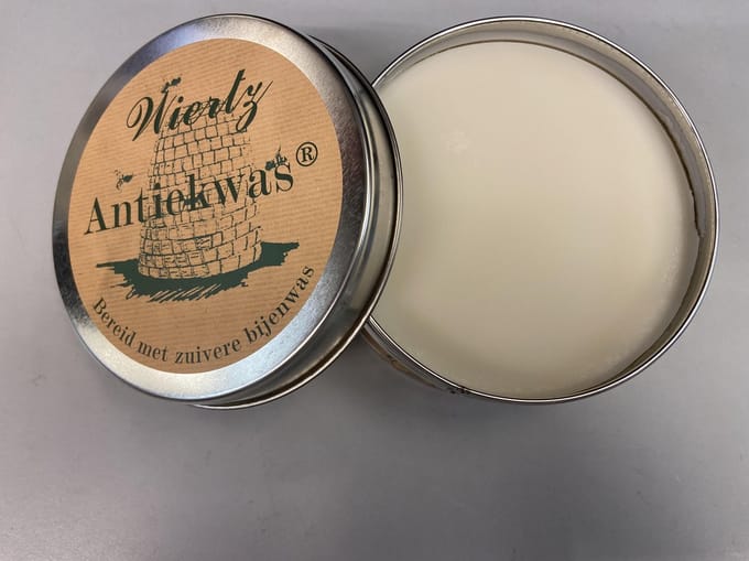 WIERTZ ANTIEKWAS WIT blik 250 gram 2 verpakkingen