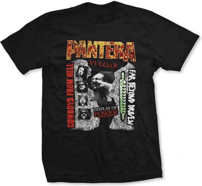 Pantera - 3 Albums Dames T-shirt - S - Zwart