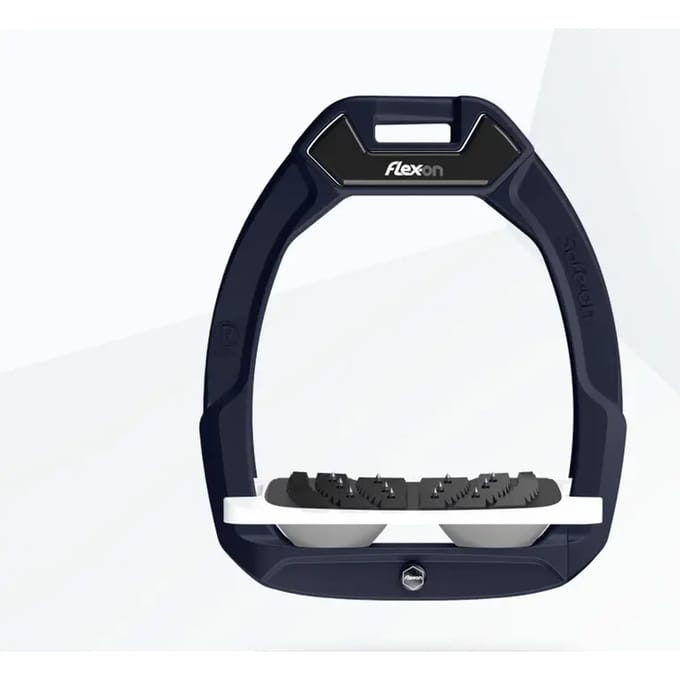 Veiligheidsüriërs Paardrijden Schuin Ultra Grip Aluminium/Wit/Grijs Flex-On Safe-On