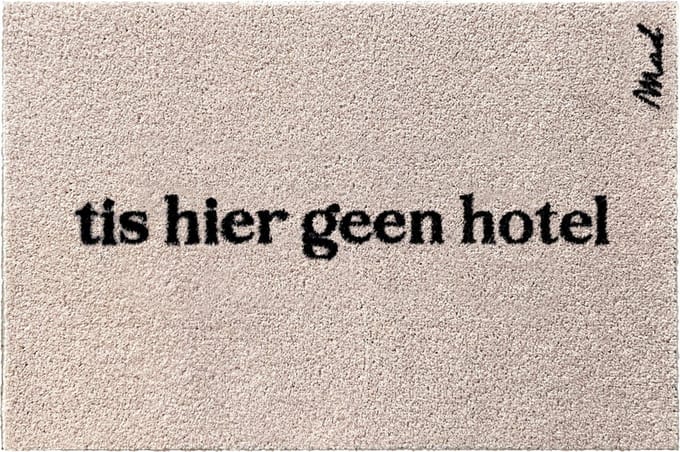 Mad About Mats - CASPER - deurmat - schoonloop/scraper - wasbaar - 50x75