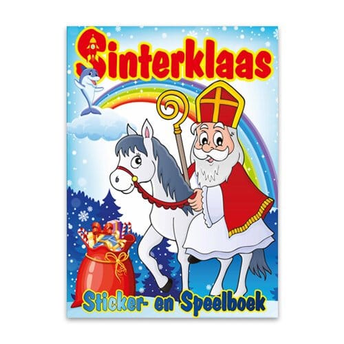 Boek Specials Nederland BV - Sinterklaas Sticker and Coloring Book