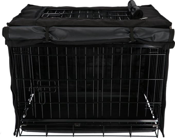 Adori Benchhoes Zwart - Hondenbench - 107.5x72x77 cm