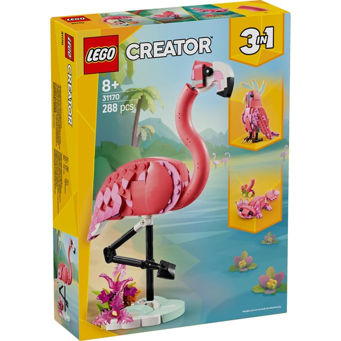 LEGO Creator LEGO® CREATOR 31170 Wilde dieren: Roze flamingo