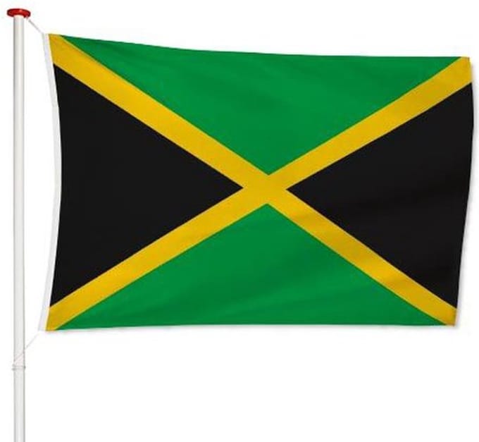 Jamaicaanse Vlag - 150x90cm