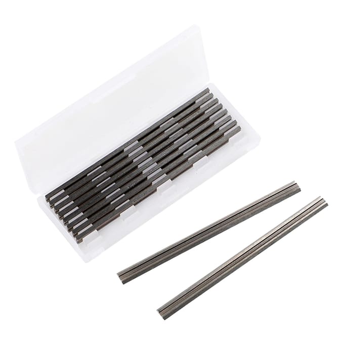 10 stuks schaafmessen Hoge Snelheidsstaal Industriële Schaafmessen Messen voor Craftsman gray