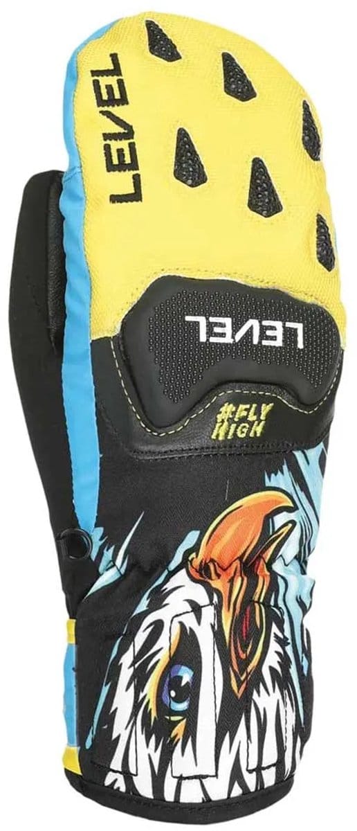 Level Race Handschoenen Geel L Jongens,Meisjes