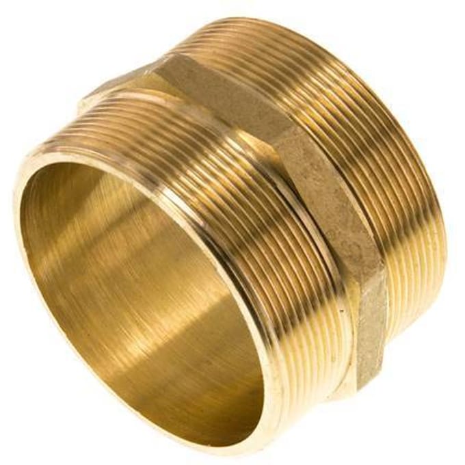 G 3'' Messing Borstnippel 16 Bar - FL2S-M-B-300G