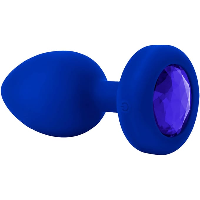 'Vibrating Jewel Plug - L/XL', 11,5 cm