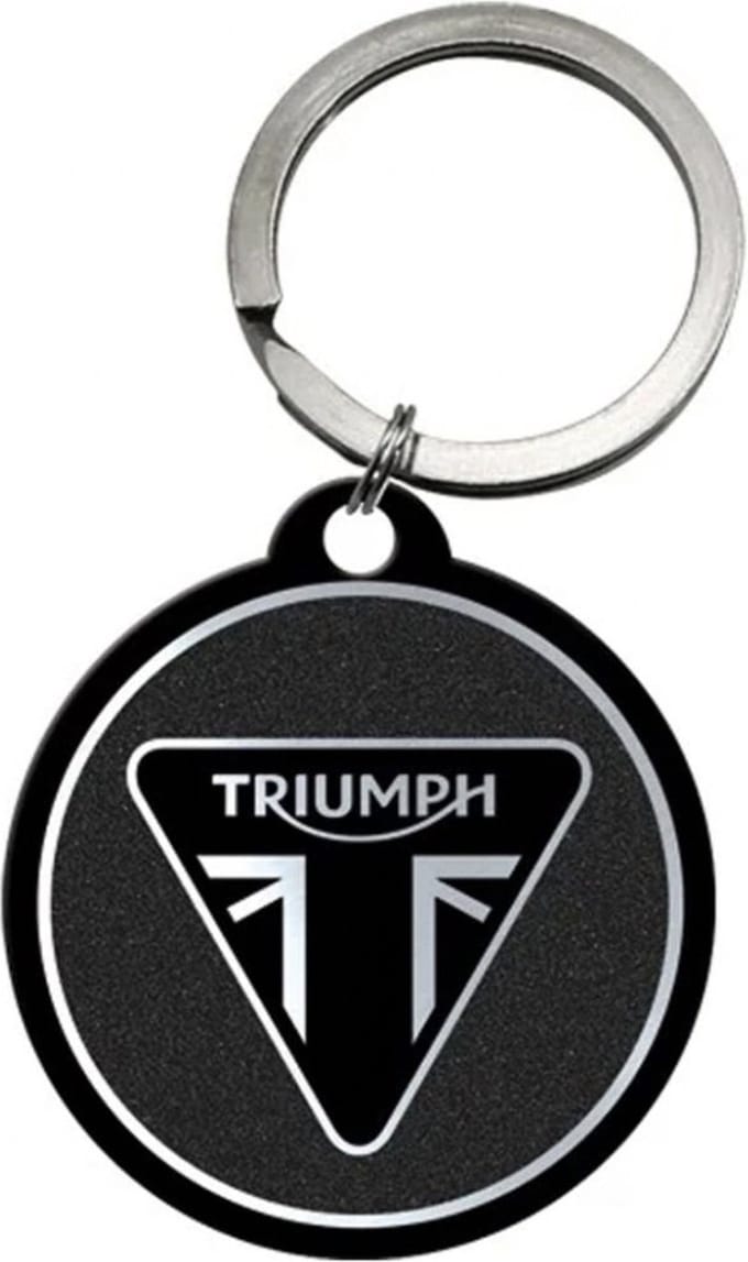 Sleutelhanger Rond Triumph - Logo