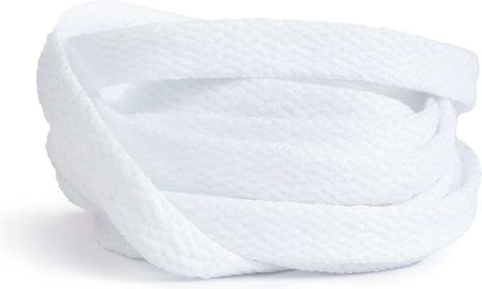GBG Sneaker Veters 130CM - Wit - White - Schoenveters - Schoenveters - Laces