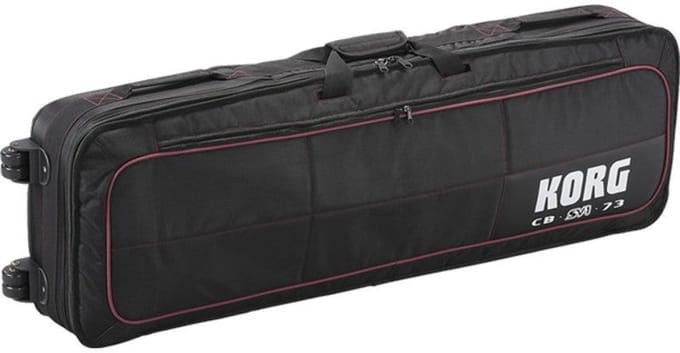 Korg SV- 1 73 Bag inklwielen - Keyboard tas