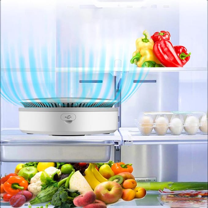 Koelkast Deodorant Mini USB Fridgerator Freashener Deodorizer Geur Eliminator Ozongenerator voor wit