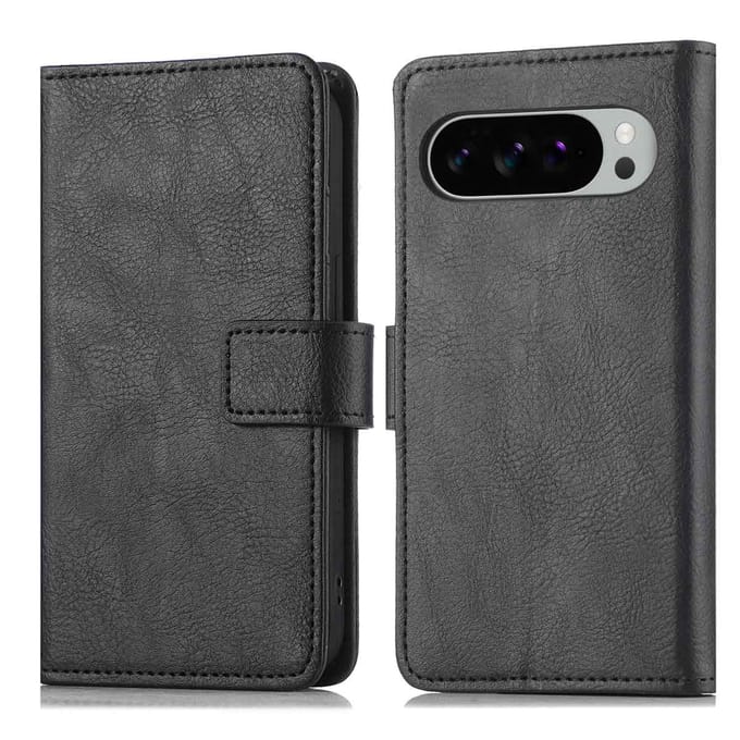 imoshion Hoesje - Geschikt voor Google Pixel 10 Pro XL - Luxe Bookcase - Zwart