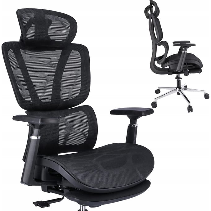 NEOVA fauteuil met voetenbankje