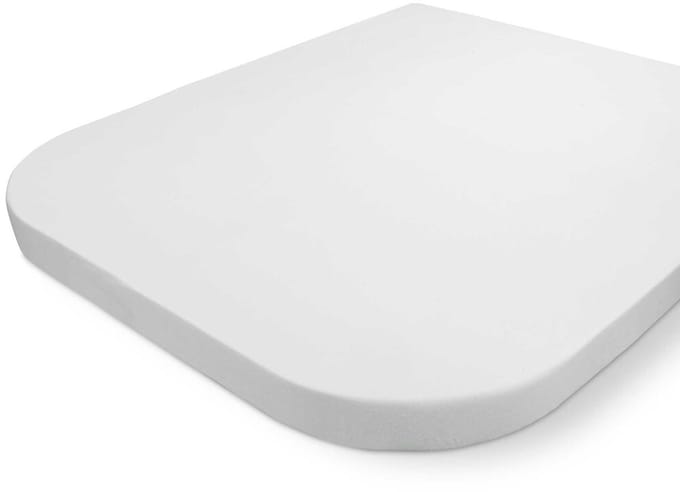 Walra Molton Hoeslaken - Molton 130/160x185/210 - 100% Katoen (BCI) - Wit