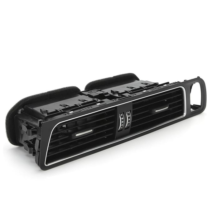 Grille de ventilation centrale de tableau de bord 8R1820951L Convient pour Q5 2009 2017 black