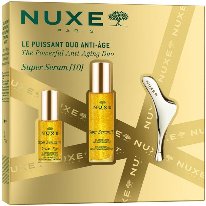 Nuxe Xmas Super Serum Gift Set 2025 30 ml + 30 ml + 1 st